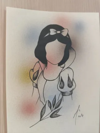 Lámina A5 Blancanieves