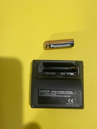 Reproductor/grabador mini disc sony MDLP MZ-R410