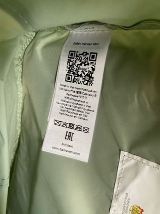 Fjallraven Kanken Mini Verde Menta