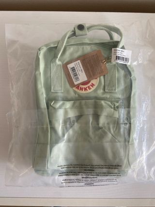Fjallraven Kanken Mini Verde Menta