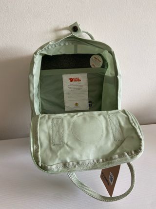 Fjallraven Kanken Mini Verde Menta