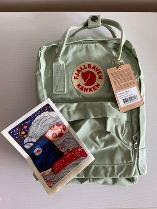 Fjallraven Kanken Mini Verde Menta