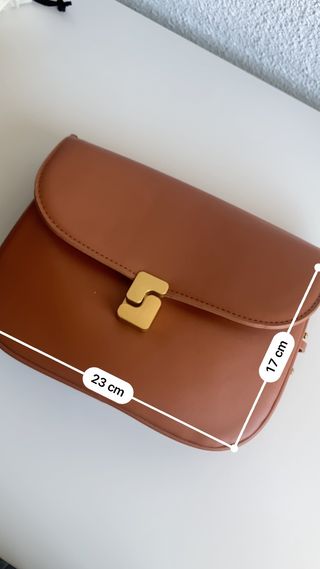 Bolso Soeur Bellissima Mini Cuero Marrón