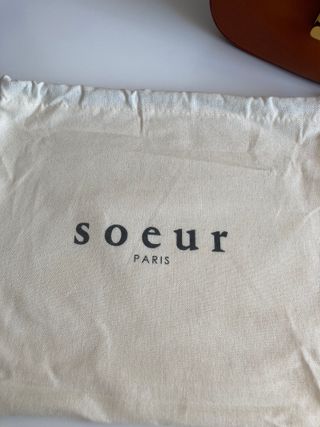 Bolso Soeur Bellissima Mini Cuero Marrón