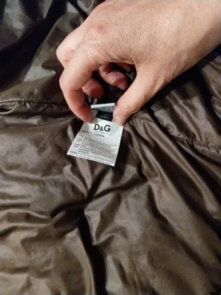 Chaqueta D&G con Capucha de Pelo