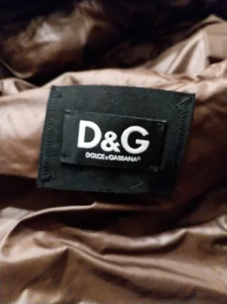 Chaqueta D&G con Capucha de Pelo