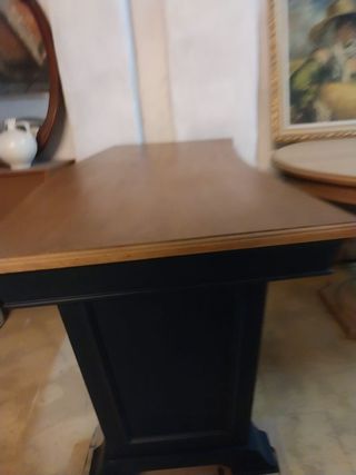 Escritorio antiguo restaurado madera