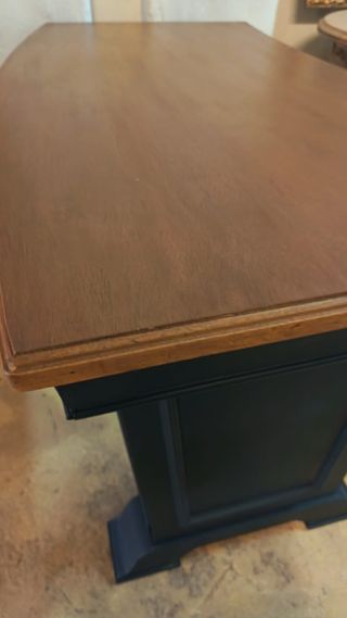 Escritorio antiguo restaurado madera