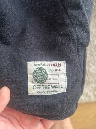 Chaqueta Vans Negra Hombre