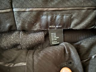 Pantaloni H&M mélange grigio/nero