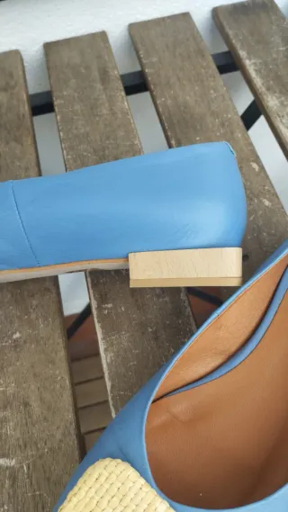 Parisinas Ángel Alarcón Azul con Detalle