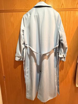 Gabardina forrada azul BEBÉ