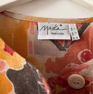 Abito Maska floreale vintage made in Italy estivo