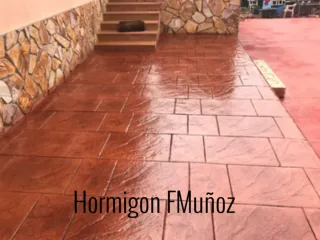 Pavimento impreso de hormigón