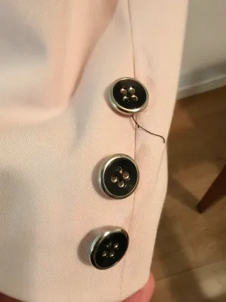 Americana Oversize Roberto Torreta Rosa
