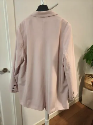 Americana Oversize Roberto Torreta Rosa