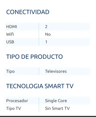 TV Daewoo 40 FHD 40DE05FL1 (Precio  Negociable)