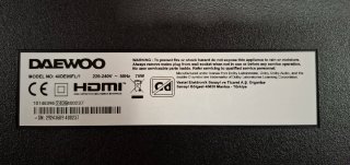 TV Daewoo 40 FHD 40DE05FL1 (Precio  Negociable)