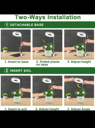 Luz de crescimento para plantas