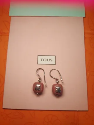 Pendientes Tous  Rosa y Plata