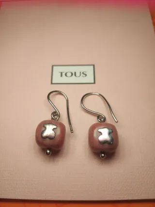 Pendientes Tous  Rosa y Plata