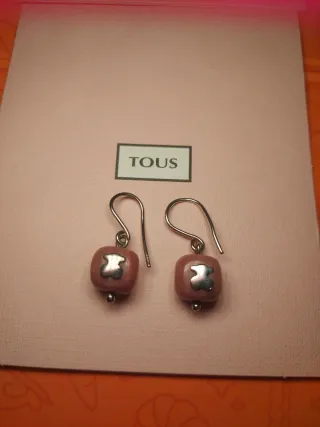 Pendientes Tous  Rosa y Plata