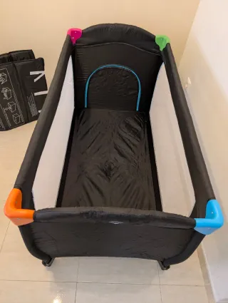 Cuna Hauck Sleep'n Play + Colchón Ecus