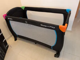 Cuna Hauck Sleep'n Play + Colchón Ecus