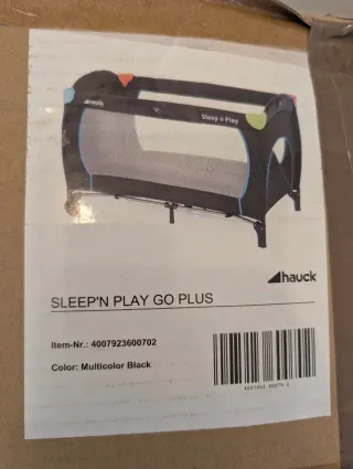Cuna Hauck Sleep'n Play + Colchón Ecus