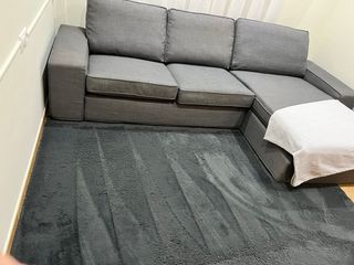 Sofá Chaise Longue Gris