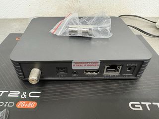 Gtmedia GTT-2 Android DVB T2&C 4K HEVC