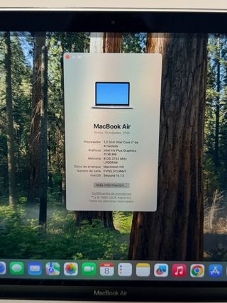 MacBook Air 2020 i7 Gris Espacial