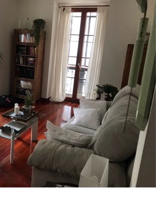 Sofá 3 plazas terciopelo desenfundable