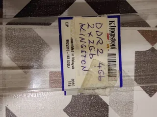 Memoria ram 2x2GB DDR2 RAM Kingston HyperX