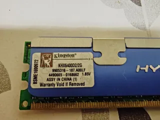 Memoria ram 2x2GB DDR2 RAM Kingston HyperX