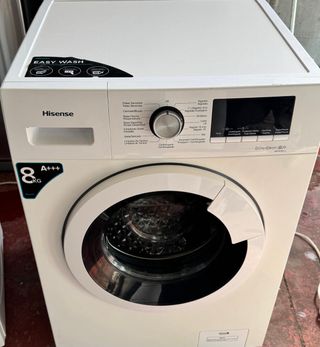 LAVADORA HISENSE DE 8 KILOS CLASE A+++