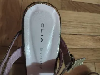 Sandalias Elia Bruni Doradas