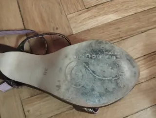 Sandalias Elia Bruni Doradas