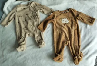 Lote de ropa de bebé, toda de algodón y nueva