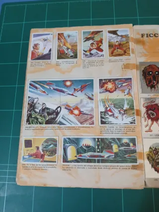 Álbum Historia-Ficción Vintage COMPLETO