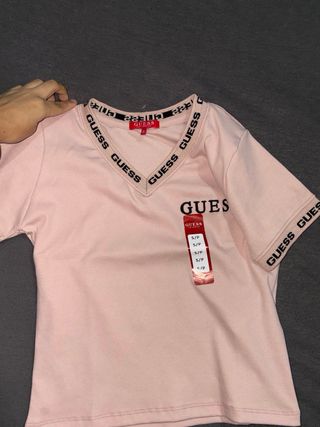 Camiseta Guess Rosa Talla M