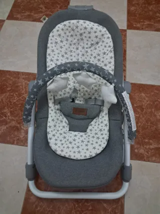 Hamaca bebé Jane gris