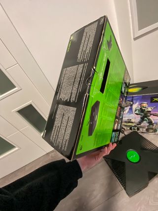 Xbox Edición Limitada Halo + Cajas