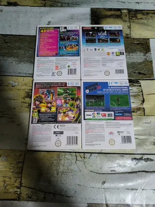 Consola Wii + 4 Juegos