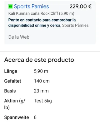 Caña boloñesa Kali Kunnan