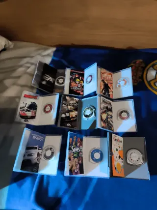 Lote 17 Juegos PSP PAL España Con Manual