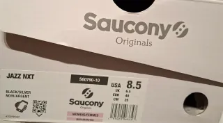 Zapatillas Saucony Jazz NXT Negro/Plata