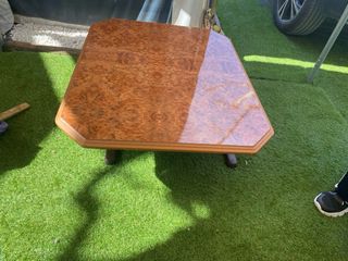 Mesa plegable caravana comedor y cama