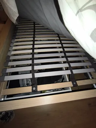 Cama Ikea Malm 160x200 con 4 cajones