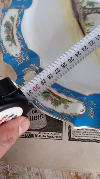 Alzatina vintage uccelli porcellana